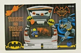 DC Comics Batman Halloween Trunk Or Treat Party Decor Kit - 200 Pcs (New) - £14.63 GBP