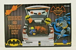 DC Comics Batman Halloween Trunk Or Treat Party Decor Kit - 200 Pcs (New) - £14.44 GBP