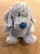 Baby Blue The Petting Zoo Teddy Bear &quot;My 1st Puppy&quot; Paw Baby Lovey - $16.68 CAD