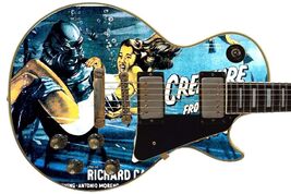 Guitar Skin Axe Wrap Re-skin Vinyl Decal DIY Creature from Black Lagoon 217 - $27.71+