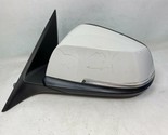 2015 BMW 328i Driver Side View Power Door Mirror White OEM B26004 - £159.94 GBP