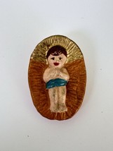 Vintage Baby Jesus Nativity Scene Figurine From Loire Valley, France  - $364.41 MXN