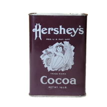 Vintage Hersey Piggy Bank Cocoa 1981 Tin Advertising 1/2 lb Hershey Corp... - $17.75