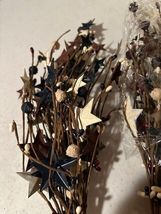 3 Americana Berry Stems with tin Stars image 4