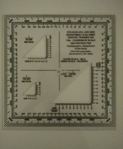 Vintage Drafting Templates (Aviation, Military)  RM Products, Pickett, Army - $7.69