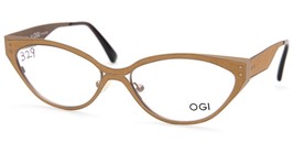 New Ogi 4302 / 1646 Tan Silk Eyeglasses Glasses 54-16-145 B34mm - £97.91 GBP