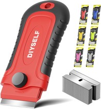 DIYSELF 1 Pack Razor Blade Scraper with 15 Extra Blades, Scraper Tool for  - £13.68 GBP