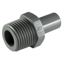 IPW Industries Inc-John Guest - Acetal Stem Adapter Fitting 1/2&quot; OD / 3/... - $2.08