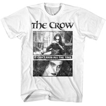 The Crow Rain All The Time Men&#39;s T Shirt Horror Movie Brandon Lee Screen... - $28.50+