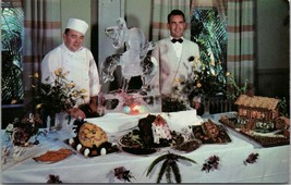 Buffet at Hotel Charlotte Harbor Punta Gorda FL Postcard PC448 - $4.99