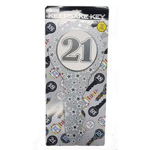 Ozcorp Silver Stars Birthday Key - 21st - $41.21