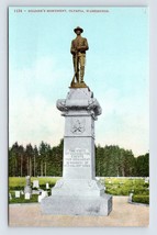 Soldiers Monument Olympia WA Washington UNP Unused DB Postcard Q5 - £3.57 GBP