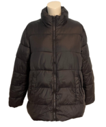 Old Navy Black Puffer Jacket w Fleece Lining Size XL - $33.24