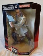 Star Wars Episode 1 Qui Gon Jinn Mega Collectible - £18.16 GBP