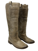 FRYE Women&#39;s Paige Tall Riding Boots Grey (Look Taupe)  7.5 M - $62.69