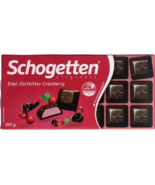 Schogetten Edel-Zartbitter-Cranberry 100g - £2.65 GBP
