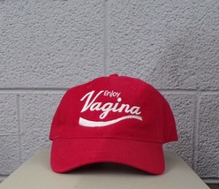 Enjoy Vagina Coca-Cola Style Adjustable Funny Ball Cap Hat 34 Colors Coke New - £16.26 GBP