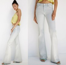 NWT FAB ANTHROPOLOGIE PILCRO SOFT! LOW-MID RISE STRETCH FLARE JEANS 31 - £74.52 GBP