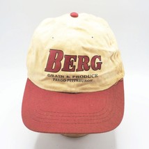 Snapback Trucker Farmer Hat Cap Berg Grain &amp; Produce Lightly Distressed - $24.74