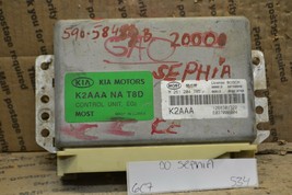 2000 KIA Sephia Engine Control Unit ECU 0KW2BW18881A Module 534-6C7 - $16.69