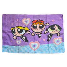 VINTAGE 1990's POWERPUFF GIRLS STANDARD PILLOWCASE DAN RIVER - $19.00