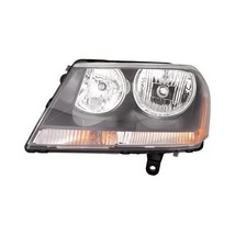 Driver Left Headlight Black Accent Headlamps Fits 08-14 AVENGER 104636382 - £226.37 GBP