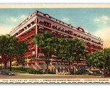 The Bellerive Hotel Kansas City Missouri MO UNP Linen Postcard V18 - £2.30 GBP