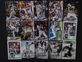 2018 Topps Update Dodgers Master Team Set 15 Baseball Cards W/Inserts Missing 4 - £15.71 GBP