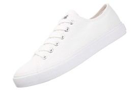 Fear0 NJ Unisex All White Casual Canvas Flat Shoes School Sneakers Women... - $454.81 MXN