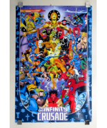 1993 Marvel Infinity Crusade poster:Avengers,Spider-man,Thor,X-Men,Hulk,Iron Man - $60.68