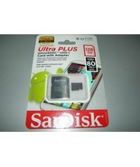 New SanDisk Ultra PLUS microSDXC UHS-I Card 128 GB - $1,019.85 MXN