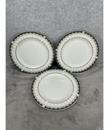 Set Of 3 Farberware Ardsley 485 Fine Porcelain Salad Plates 8&quot; - $23.98