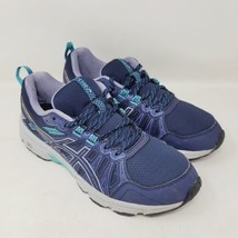 Asics Womens Sneakers Sz 9 M Gel Venture 7 Trail Running Shoes Gray 1012A476 - £25.63 GBP