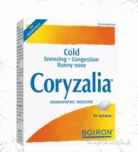 Boiron Coryzalia Homeopathic Supplement Tabs 40Tabs - £13.02 GBP