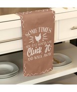 Cluck It Tea Towel Funny Farmhouse Kitchen Gift Rustic Dish Towel Cookin... - $416.85 MXN