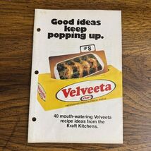1979 Kraft Velveeta Recipe Booklet Cookbook Cheese Ideas Ephemera Pamphlet - $15.00