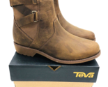 Teva Ellery Waterproof Ankle Boots- Pecan Leather, US 5 / EUR 36 - $64.92
