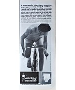 Jockey Menswear Men&#39;s Underwear bicycle man needs support-1964 Vintage P... - $174.29 MXN