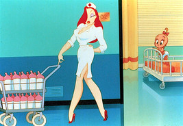 JESSICA RABBIT in 1989 “Tummy Trouble” ‘toon color 7x10 scene - $7.99