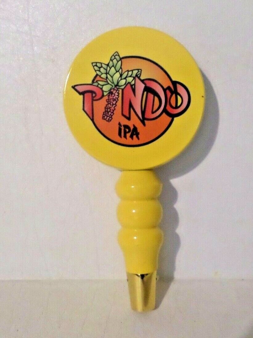 Rare Pindo IPA India Pale Ale Palm Tree 7" Draft Beer Tap Handle Knob Mancave - $19.13