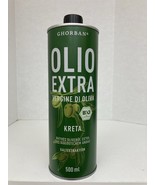 Ghorban Crete Organic Greek Olive Oil in Stainless Steel Can 500ml - $67.82 CAD