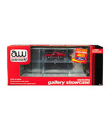 6 Car Interlocking Acrylic Display Show Case w 1967 Ford Mustang GT Red ... - £29.34 GBP