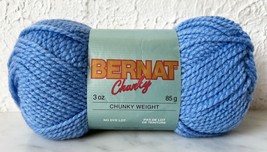 Vintage Bernat Chunky Worsted Weight Acrylic Yarn - 1 Skein Azure Blue #6623 - £5.68 GBP