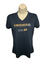 2015 JP Morgan Corporate Challenge Finisher Womens Small Gray Jersey - $19.80