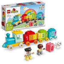 LEGO DUPLO My First Number Train Toy with Bricks for Learning Numbers, P... - £25.85 GBP