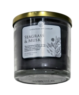 Chesapeake Bay Candle Seagrass &amp; Musk Soy Blend Candle 14oz Glass Jar 3 ... - $35.65 CAD