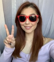 New Fashionista Red Black Men&#39;s Women&#39;s Sunglasses X3 - $9.99