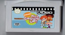 Nintendo Gameboy Advance Video Nickelodeon All Grown Up Volume 1 Cart only - £15.50 GBP