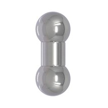 15mm gauge Barbell, Internally threaded 316L stainless steel - £42.35 GBP+