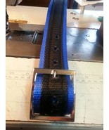 1  1/2 Inch Sturdy Dog Collar Welded D Ring 3 Ply Nylon Webbing Handmade... - $300.63 MXN